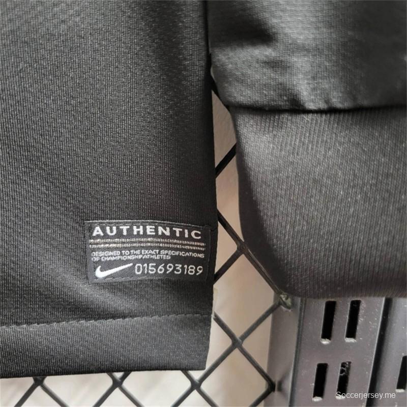 قميص بأكمام طويلة أكمام طويلة ريترو 11/12 برشلونة أفروسبورت