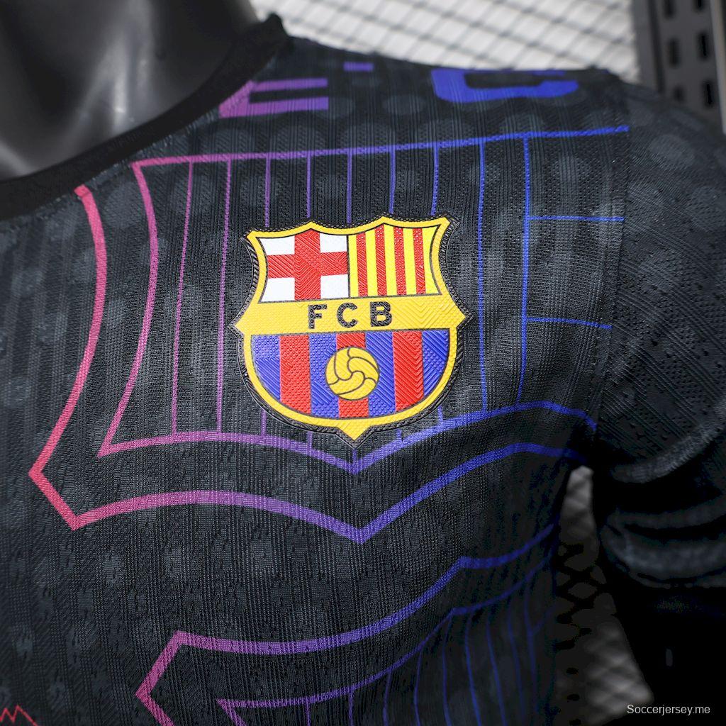2025/26 نسخة اللاعب 2025/26 قميص الإصدار الخاص ببرشلونة