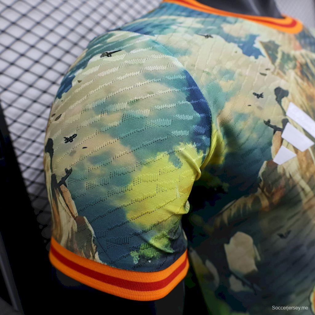 2025/26 نسخة لاعب 2025/26 لاعب اليابان ون بيس ون بيس - قميص مونكي دي لوفي