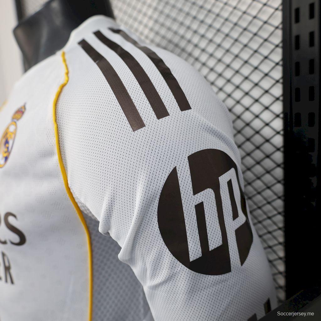 2025/26 نسخة اللاعب 2025/26 قميص بأكمام طويلة بأكمام طويلة لريال مدريد