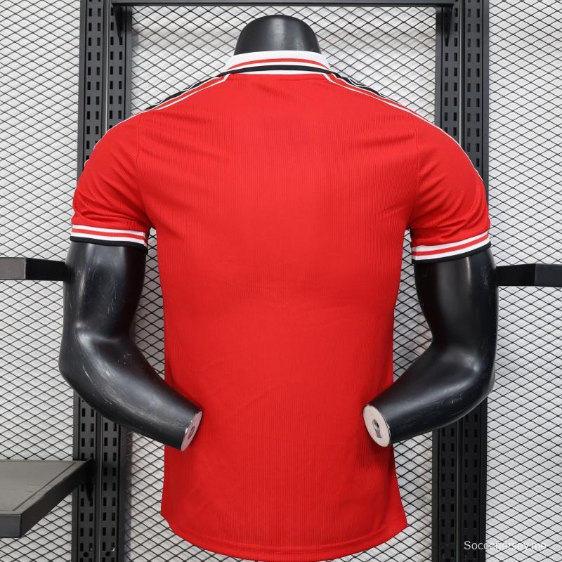 نسخة اللاعب 98/99 قميص مانشستر يونايتد الرئيسي 98/99