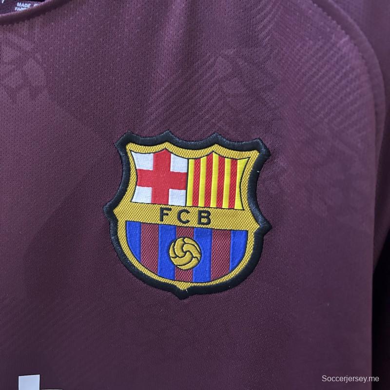 قميص برشلونة الثالث ريترو 17/18 ريترو 17/18