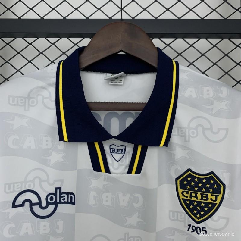قميص بوكا جونيورز 95/96 ريترو خارج الديار