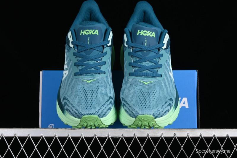 Hoka One One Challenger ATR 7 Low Trail Running Shoes with Enhanced Cushioning and Breathable Mesh - 1134498 OMLG