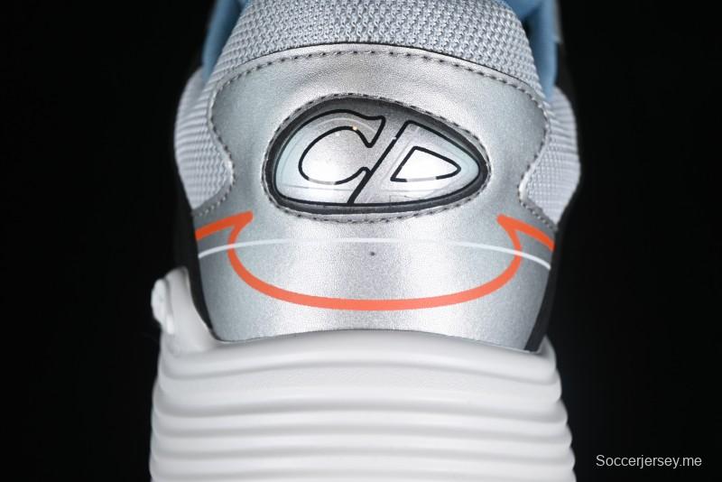 Dior B30 Sneakers with Reflective CD30 Logo and Lightweight Rubber Sole - CD30