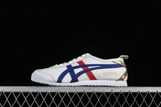Onitsuka Tiger Mexico 66 Low-Top Leather Sneakers for Casual Running - D507L-0152