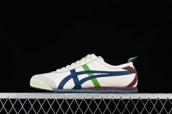 Onitsuka Tiger Mexico 66 Low-Top Leather Running Shoes - 1183A201-115