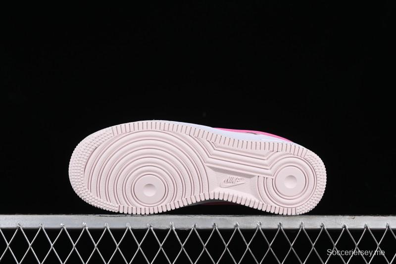 Nike Air Force 1 '07 Low White Pink Casual Sneakers - HM3696-661