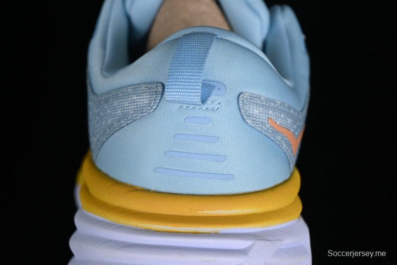 HOKA ONE ONE Bondi 8 Functional Cushioned Running Shoes with Engineered Mesh Upper - 1127954 SSCA