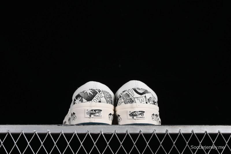 Vans OG Classic Slip-On LX & OG Era LX Sneakersntuff LA Graffiti Collaboration Low-Top Skate Shoes - VN000EYEBPJ