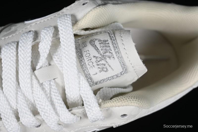 Nike Air Force 1 '07 Low Custom Traditional Chinese Brocade Casual Sneakers - AF2406-110