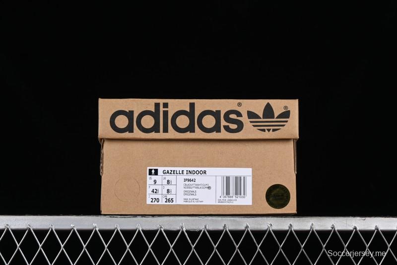 Adidas Originals Gazelle Indoor Retro Casual Anti-Slip Wear-Resistant Low-Top Sneakers - IF9642