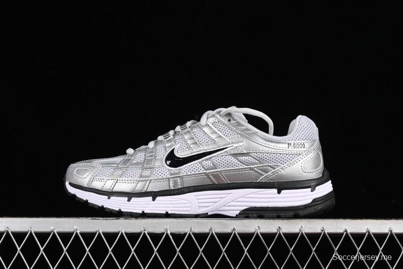 Nike P-6000 Retro Casual Sneakers Dad Shoes with Layered Design - FD9876-101