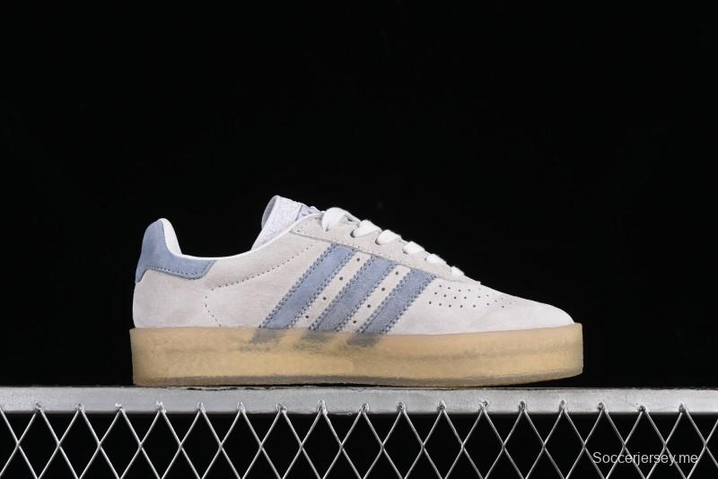 Kith x Clarks x Adidas Originals 8th Street Samba IE4035 Street Series Samba Low-Top Retro Casual Sneakers - IE4035