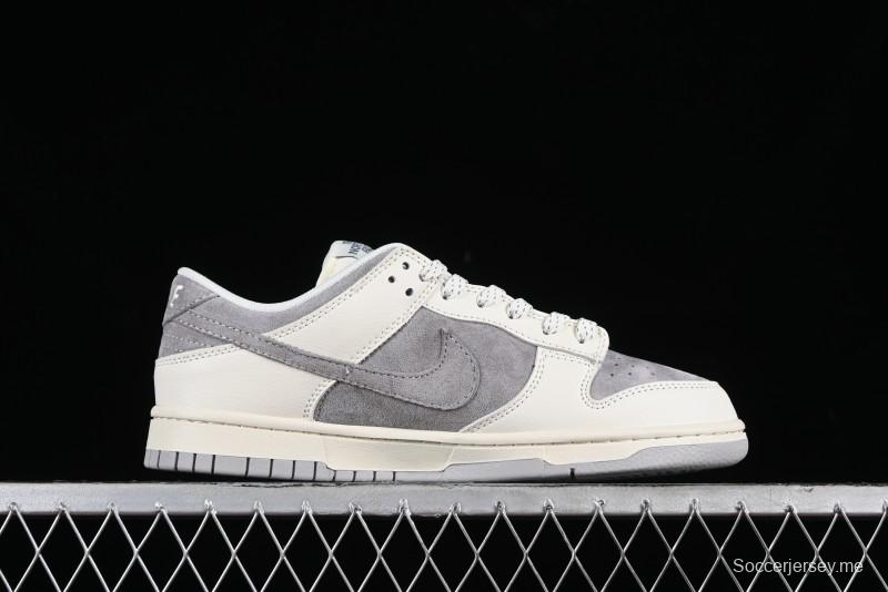 Nike SB Dunk Low The North Face Collaboration - Beige Suede Anniversary High-End Custom Low-Top Casual Skate Shoes - XD6188-020