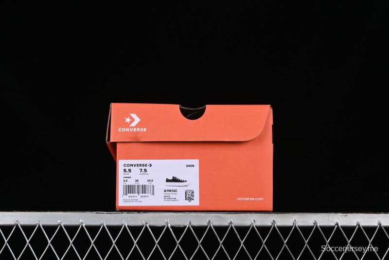 Converse Chuck 70 SNL Low Top Canvas Sneakers with Star Embroidery and Metal Studs - A11612C