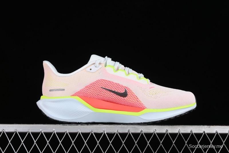 Nike Air Zoom Pegasus 41 Breathable Lightweight Running Shoes with Cushioning - FD2722-100