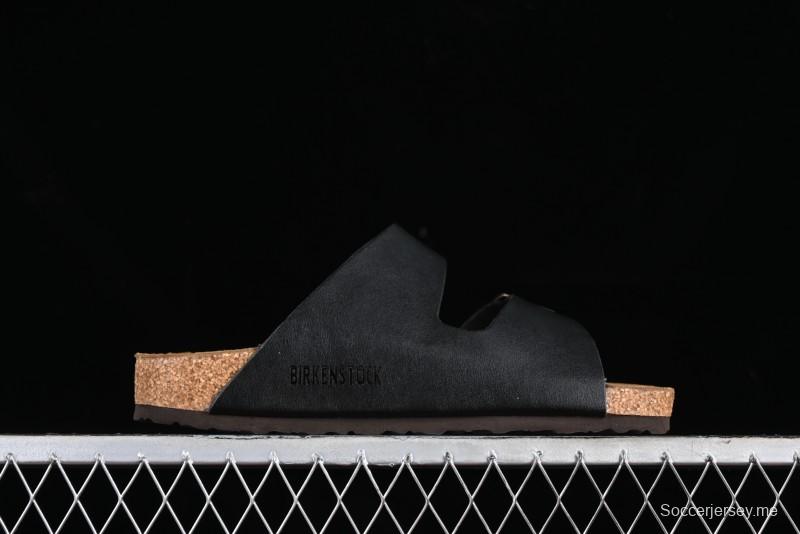 Birkenstock Sandals with Soft Suede Leather and Lambswool Footbed - G.D4