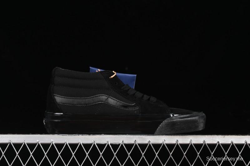 Vans Sk8-Mid Reissue 83 High-End Retro Suede Skate Shoes - VN000CQQBKA