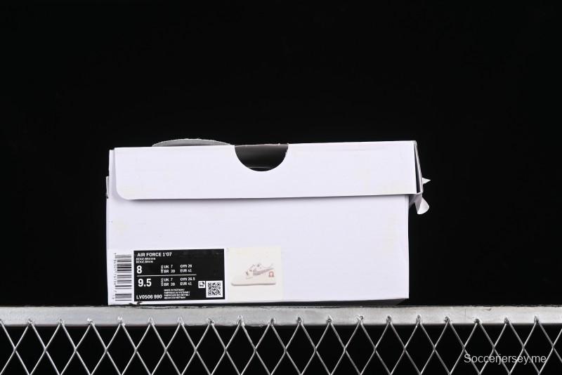 Nike Air Force 1 '07 Low x Capybara "Mona Lisa" Casual Lace-Up Sneakers - LV0506-990