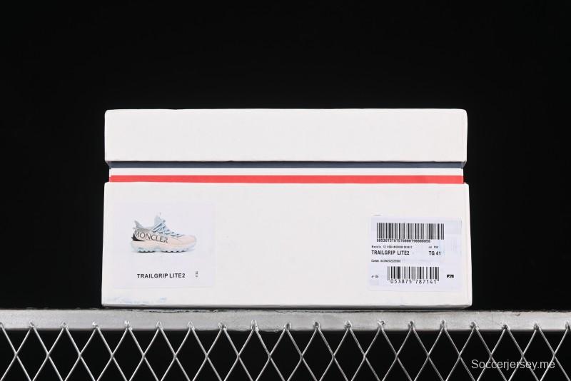 Moncler Trailgrip GTX Hiking Shoes with Cordura Nylon Gore-Tex Waterproof Vibram Outsole - M00240M3457