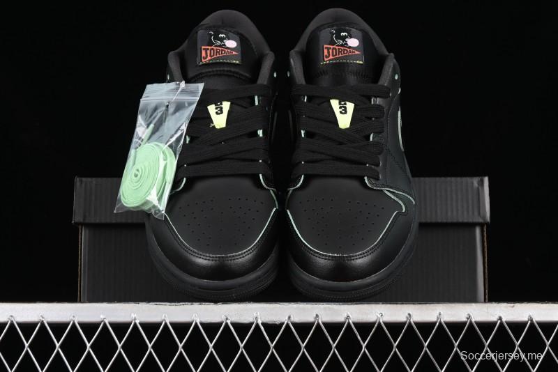 Nike Air Jordan 1 Low Black Cat Basketball Shoes - HM3690-001