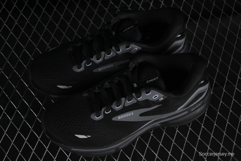 Brooks Ghost 15 Low-Cut Breathable Cushioned Support Running Shoes - 1103931D020