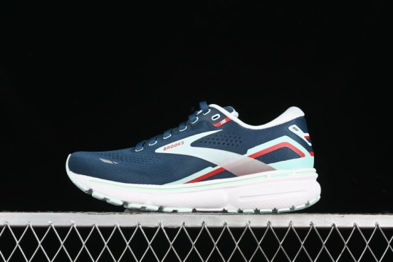 Brooks Ghost 15 Running Shoes with DNA LOFT V2 Cushioning and Breathable Air Mesh - 1203801B497