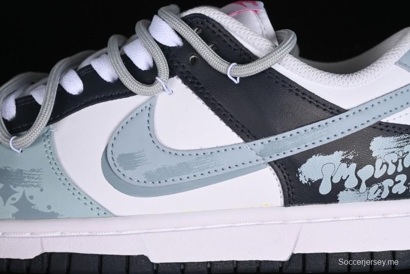 Nike Dunk Low Retro SB Graffiti Strap Casual Skate Shoes - FB9109-401