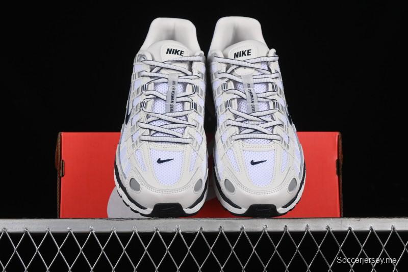 Nike P-6000 Prm Retro Casual Sneakers with Lightweight Design - CD6404-018