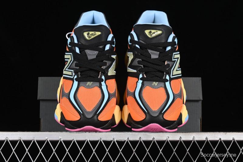 Joe Freshgoods x New Balance 9060 Retro Casual Running Sneakers with ABZORB Cushioning - U9060GB