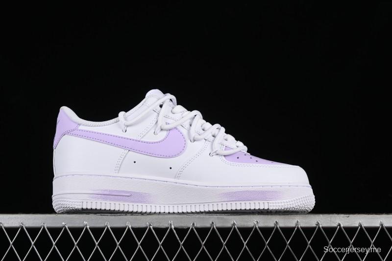 Nike Air Force 1 '07 Low Custom Spray Painting Romantic Message Low-Top Casual Sneakers - ZH0316-028