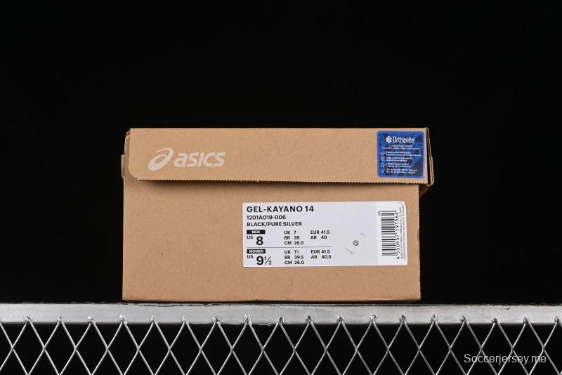 Asics Gel-Kayano 14 Running Shoes with Breathable Design and Professional Cushioning - 1201A019-006