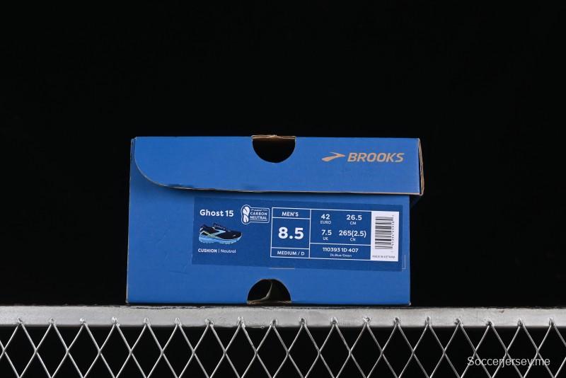 Brooks Ghost 15 Low-Cut Breathable Cushioned Support Running Shoes - 1103931D407