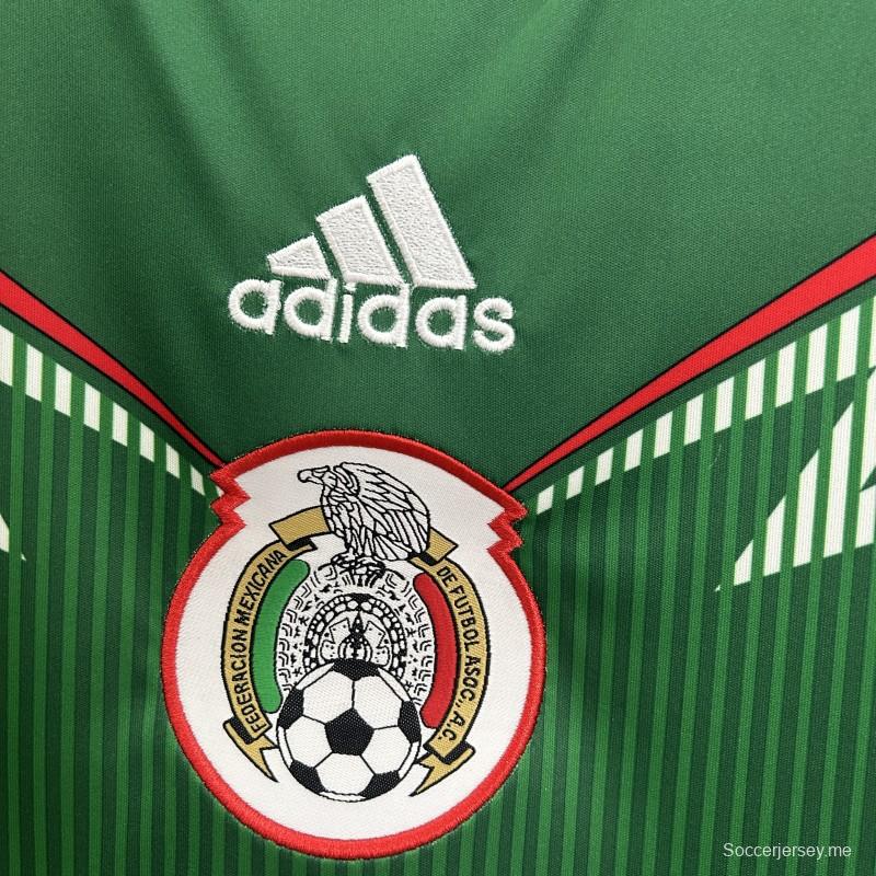قميص المنتخب المكسيكي القديم 2014 ريترو مكسيكو هوم جيرسي