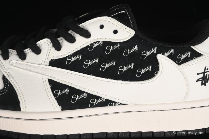 Nike Travis Scott x Fragment Design x Air Jordan 1 Low OG SP Sneakers - SJ2068-128
