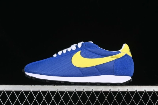 Nike Stussy Roshe Run LD-1000 Comfortable Versatile Non-Slip Durable Waffle Low-Top Casual Running Shoes - FQ9079-400