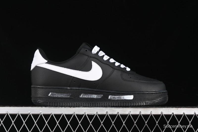 Nike Air Force 1 '07 Low Graffiti White Black Casual Sneakers - CW2288-017