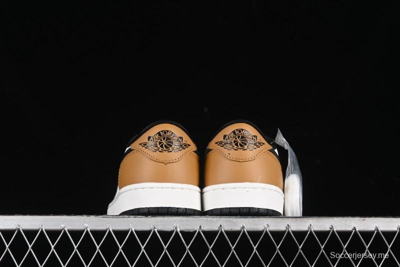Nike Air Jordan 1 Low OG AJ1 Black Brown Low-Top Lifestyle Basketball Shoes - CZ0790-107