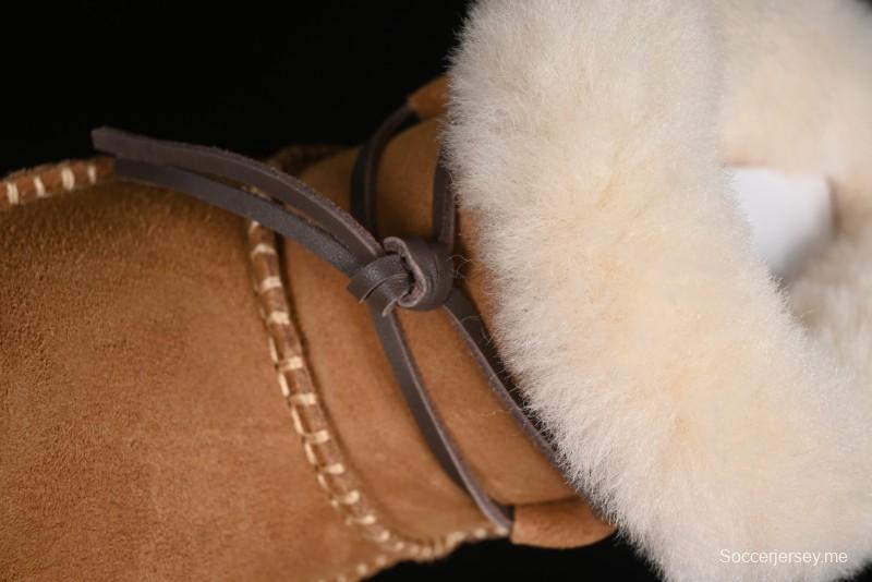 UGG Classic Mini Alpine Genuine Leather Warm and Versatile Snow Boots - 1158251