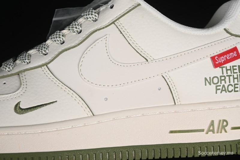 Nike Air Force 1 '07 Low Supreme The North Face Collaboration - Off White Mint Green - XZ1996-527