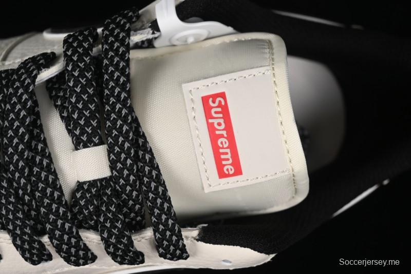 Nike Air Force 1 '07 Low Supreme Collaboration - Beige Black Starry Sneakers - XZ6188-013
