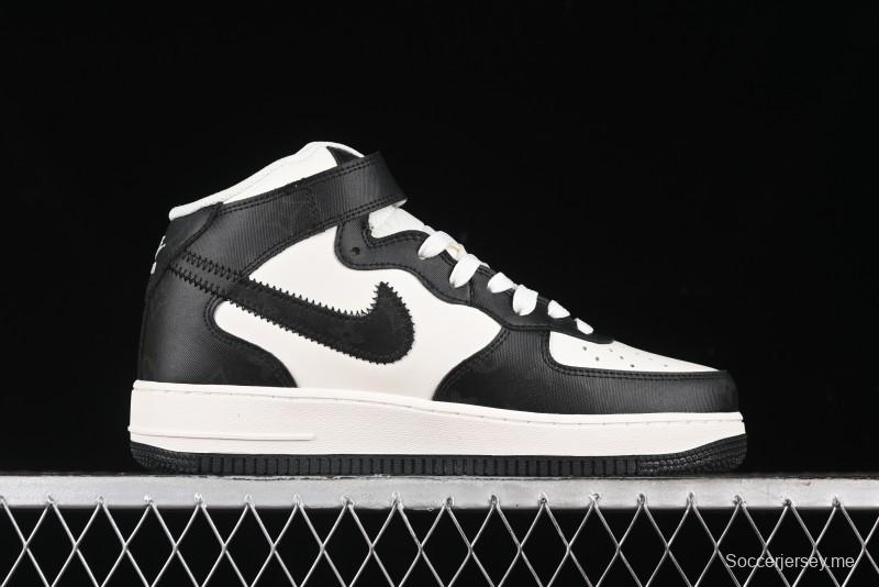 Nike Air Force 1 '07 Mid Casual Sneakers in Black - LL0222-005