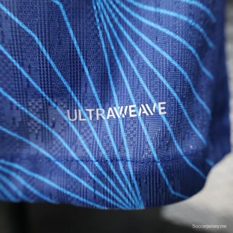 إصدار اللاعب 25/26 RB Bragantino أزرق بنمط هندسي وشعار ريد بول قميص بشعار ريد بول