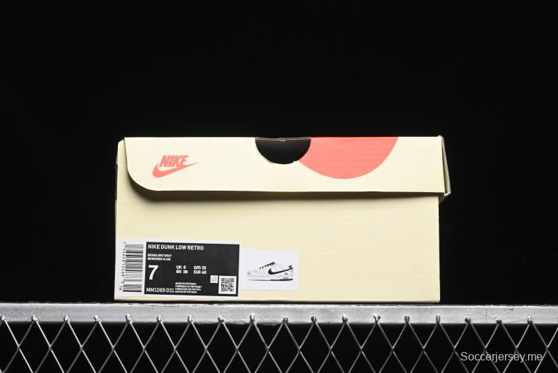 Nike SB Dunk Low Stussy Collaboration - Embroidered Black Swoosh Anniversary High-End Custom Low-Top Casual Sneakers - MM1089-031