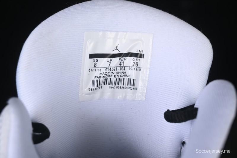 Nike Air Jordan 13 Retro Basketball Shoes in Black/White - 414571-104