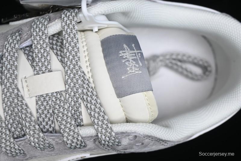 Nike SB Dunk Low Stussy Collaboration - Patchwork Black White Swoosh Anniversary Custom Low-Top Skate Shoes - DM6868-003