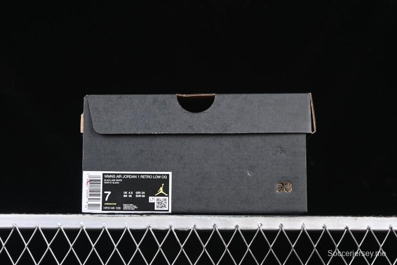 Nike Air Jordan 1 Low AJ1 Grey White Black Swoosh Casual Sneakers - HF3148-106