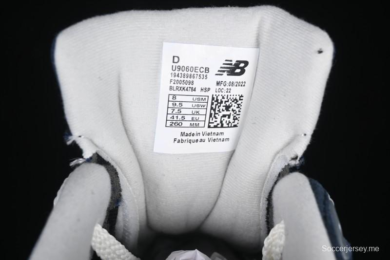 New Balance 9060 Retro Casual Running Shoes with ABZORB Cushioning - U9060ECB