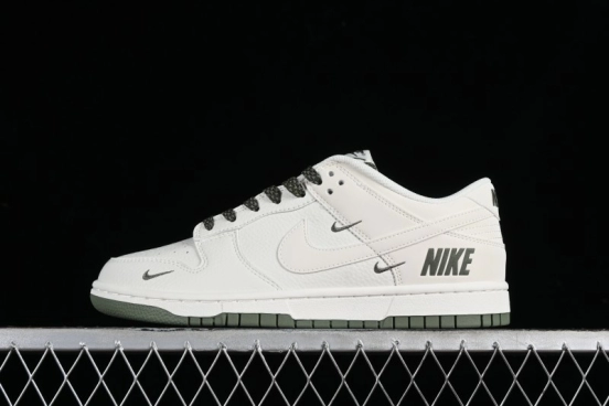 Nike SB Dunk Low Collaboration Triple Swoosh Military Green Low-Top Casual Skateboarding Shoes - NK5639-323